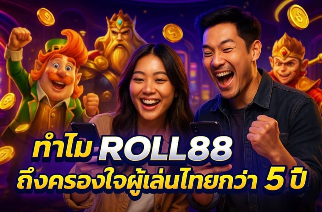 ทำไม ROLL88 ถึงครองใจผู้เล่นไทยกว่า 5 ปี
