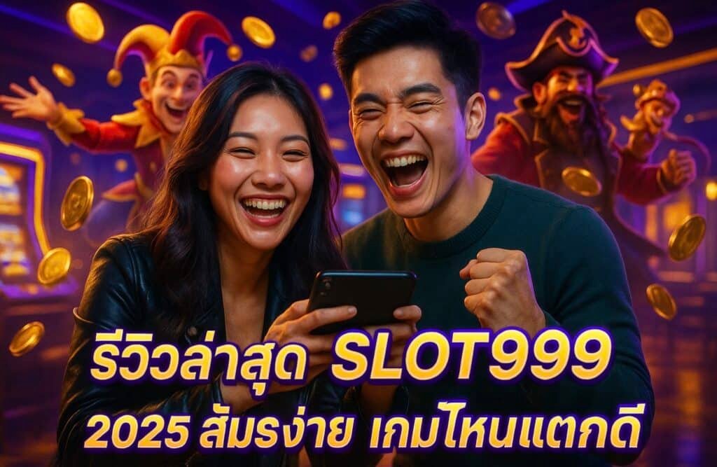รีวิวล่าสุด SLOT999 2025 สมัครง่าย เกมไหนแตกดี