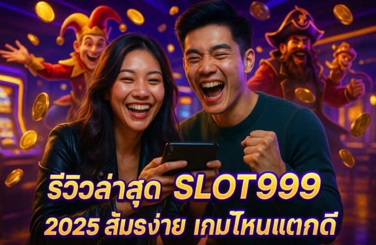 รีวิวล่าสุด SLOT999 2025 สมัครง่าย เกมไหนแตกดี